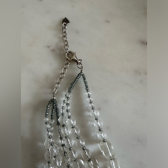 Silpada White Heat Quartz Pearls and Sterling Silver Necklace - Picture 6 of 9